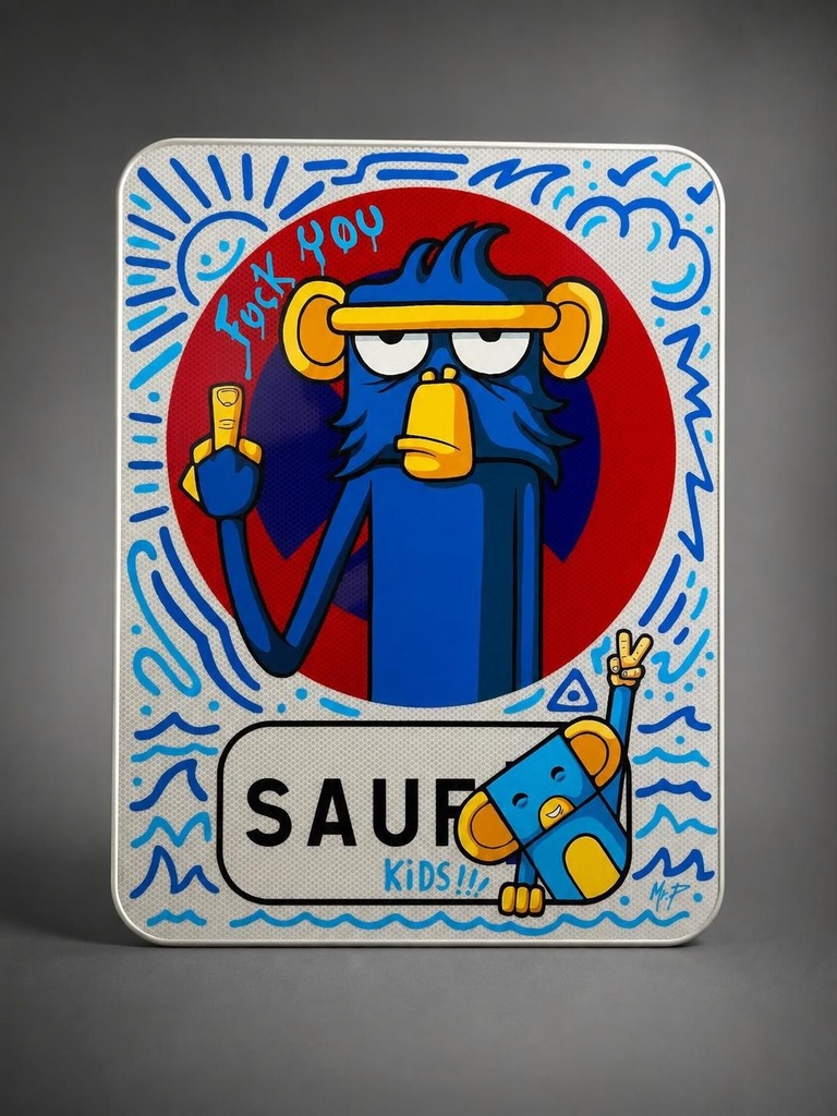 "Fuck you sauf kids!!!"